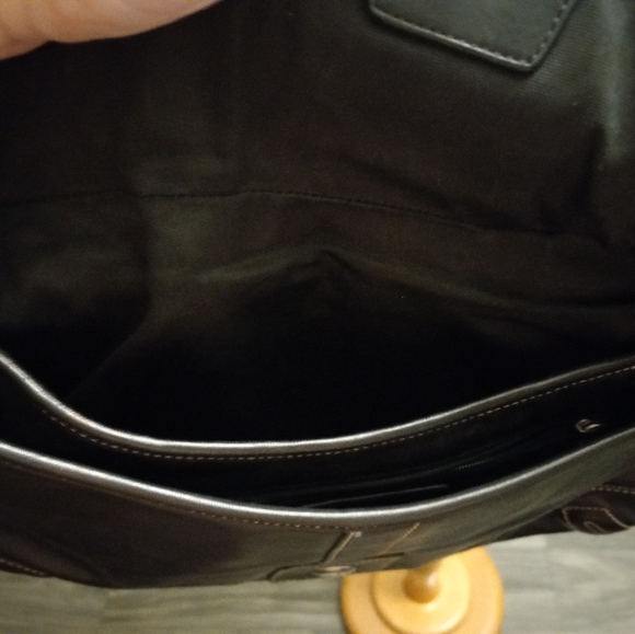 VINTAGE! Coach Bedford Black Glove Tanned Cowhide - Picture 5 of 7